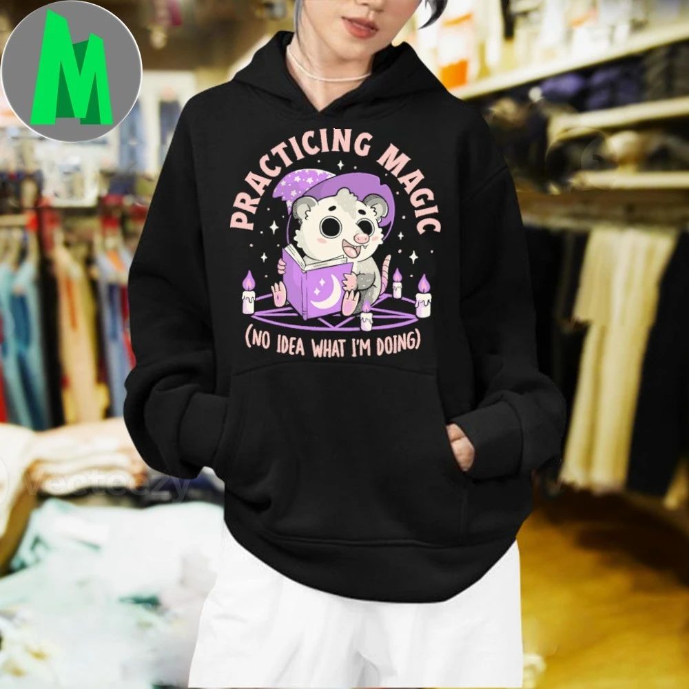 Original Practicing Magic No Idea What I’m Doing Shirt Unisex