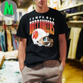 Tampa Bay Buccaneers Gradient Alt Helmet Hot Shirt Unisex