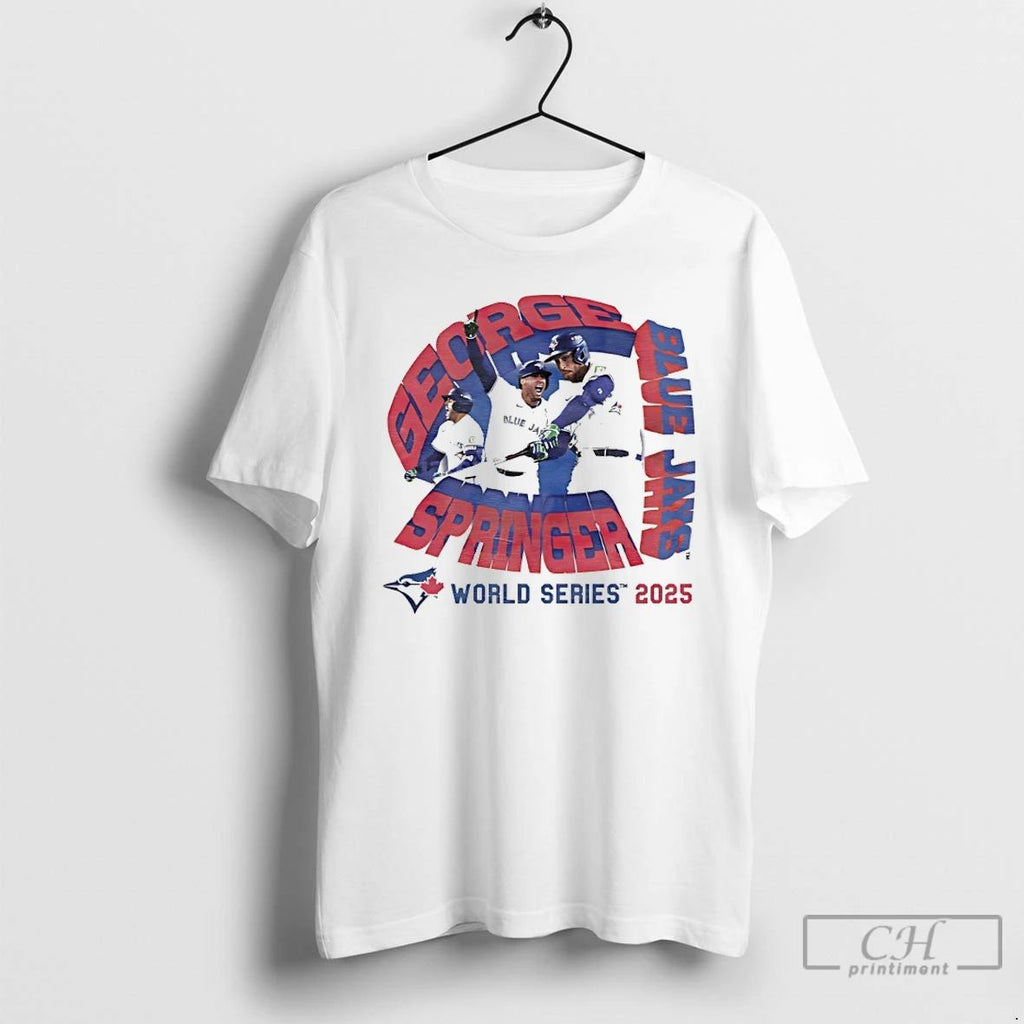 Classic George Springer Homerun Toronto Blue Jays World Series 2025 T Shirts Unisex