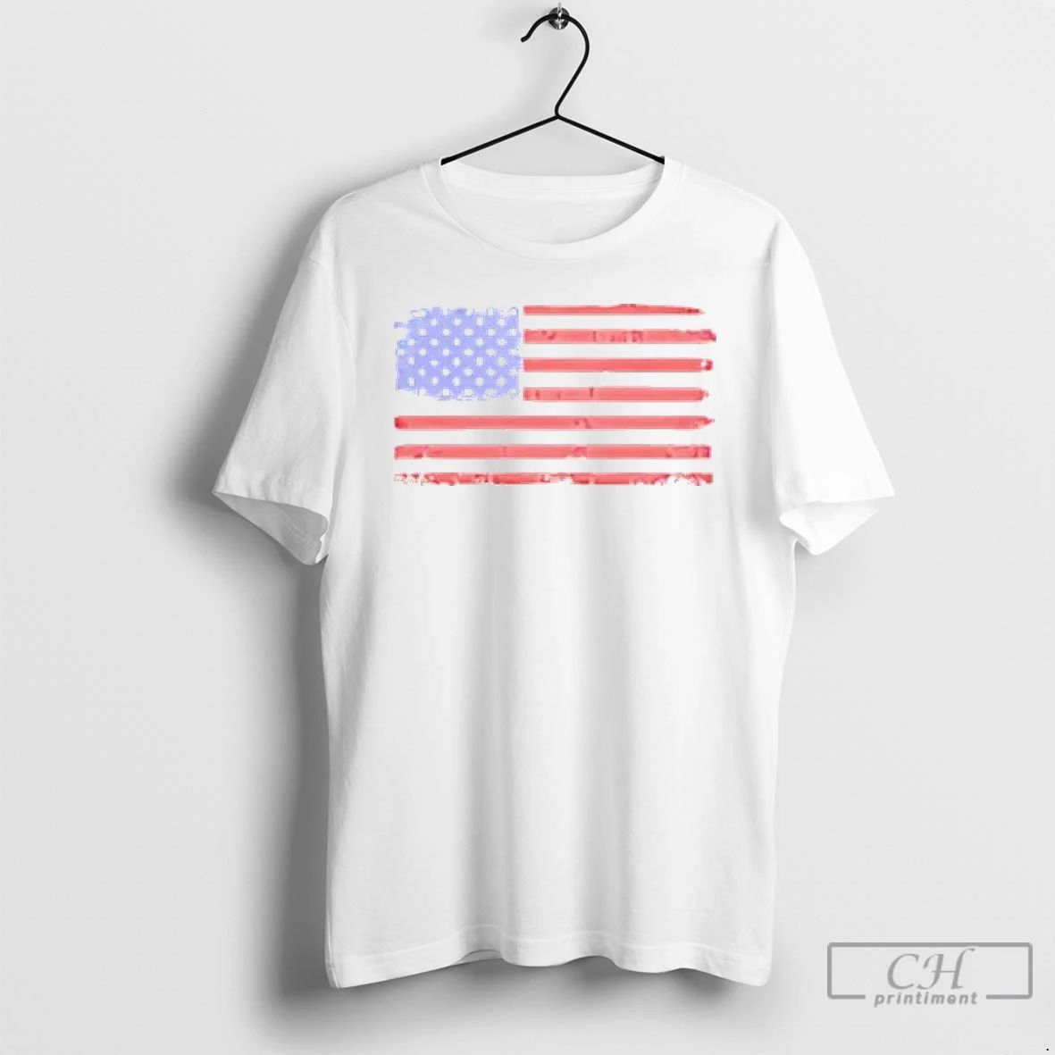 Premium The 2025 Shutdown American Flag T Shirts Unisex