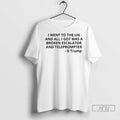 Trending Dont Tread On Me Escalator Historic Flag Antifa Anti Trump T Shirts Unisex