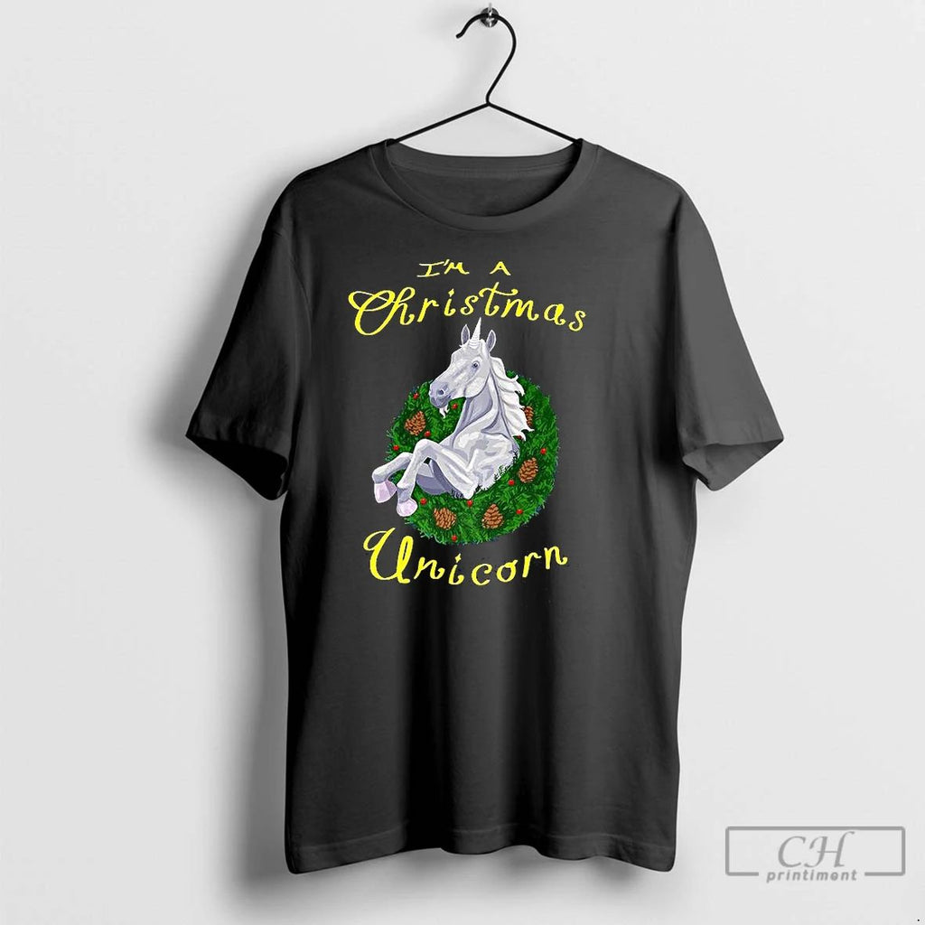 Premium Im A Christmas Unicorn Unisex