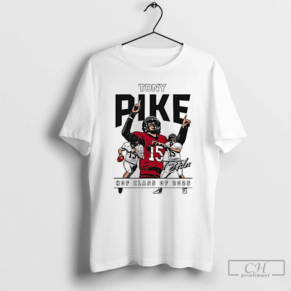Classic Anthony Steven Tony Pike Hof Class Of 2025 Signature T Shirts Unisex