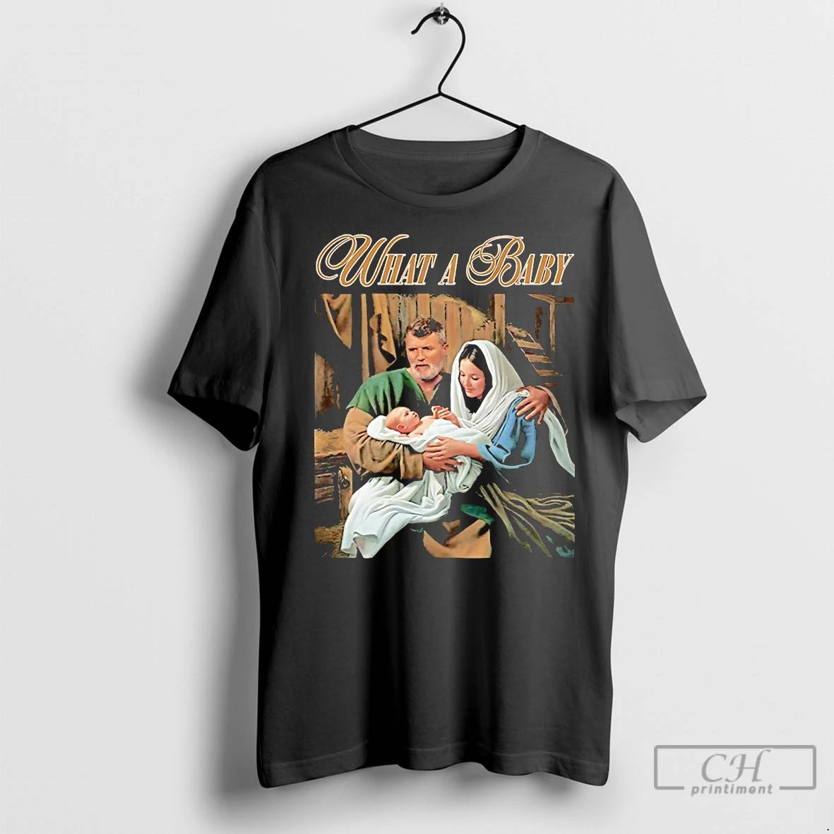 Premium Roy Keane What A Baby Christmas Unisex
