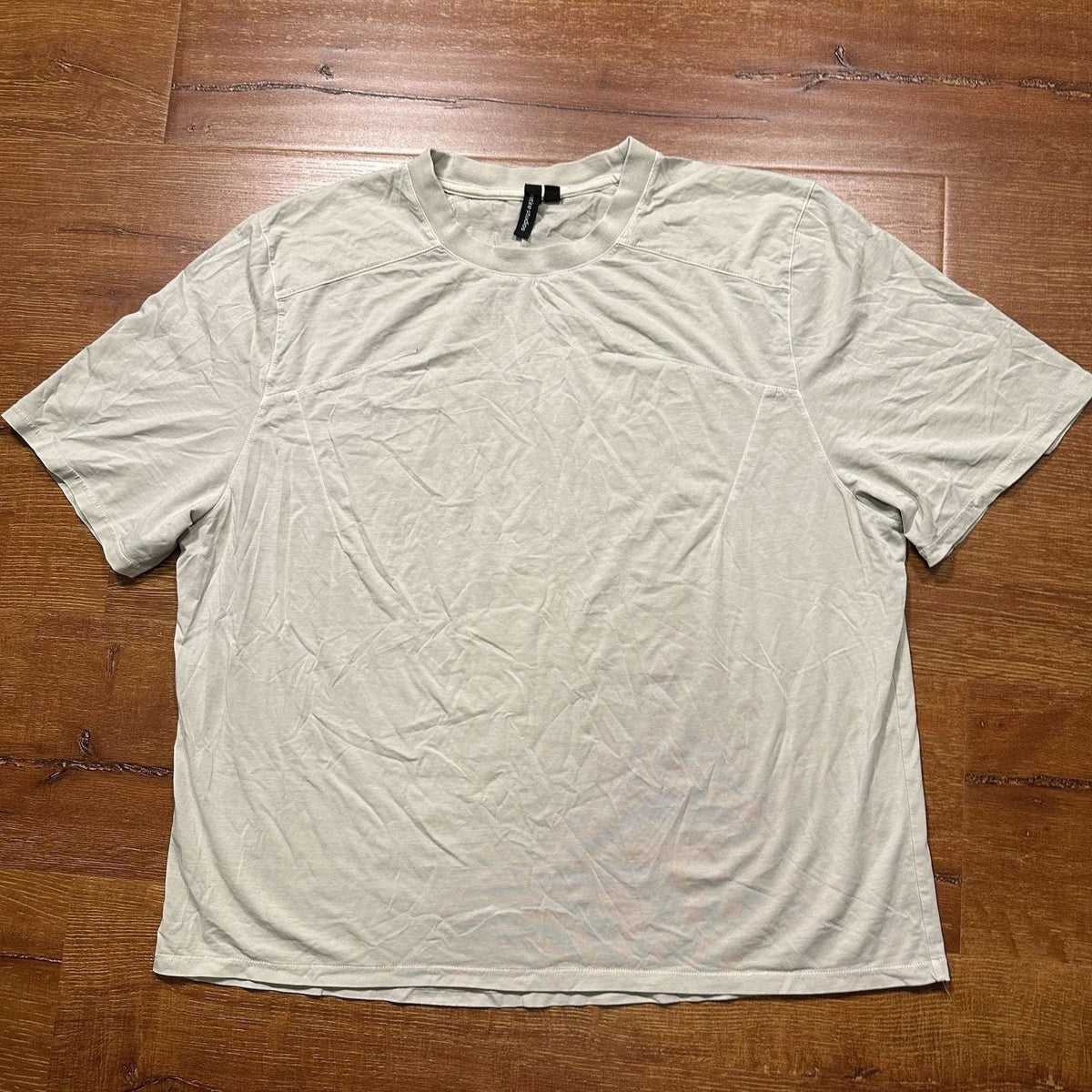 Entire Studios T Shirt Men M Beige Oversized Relaxed Fit Boxy Minimal City Japan Unisex