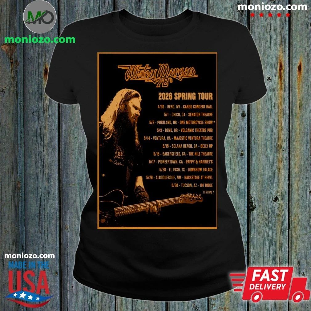 Whitey Morgan Spring 2026 Shoes Poster Shirt – Best Gift for Music Fans Unisex