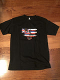 Tee Shirt Hawaii Medium Hawaiian Flag Surf Brand New Unisex