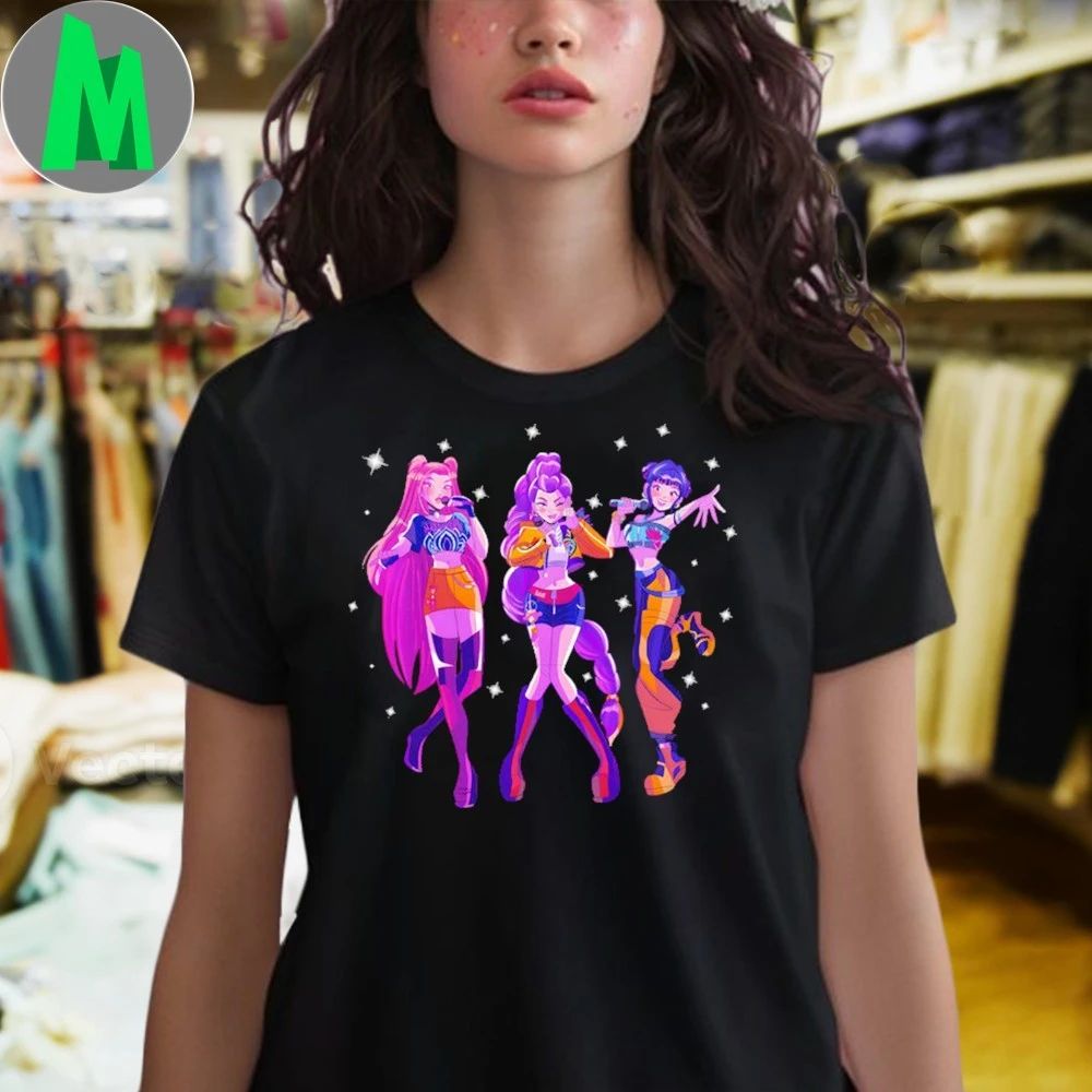 Huntrix concert outfits kpop pop star shirt Unisex