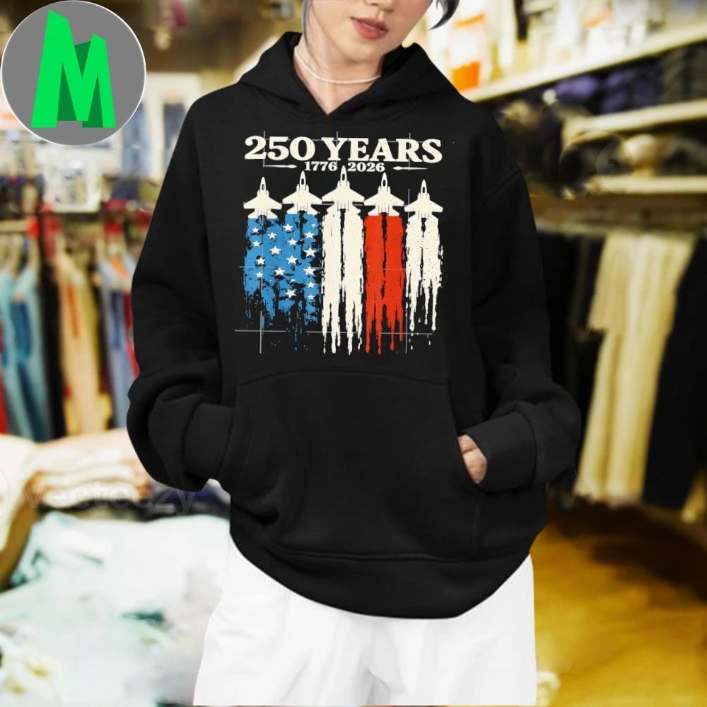 Original Flag Vintage 250 Years American 1776 2026 250th USA Birthday Shirt Unisex