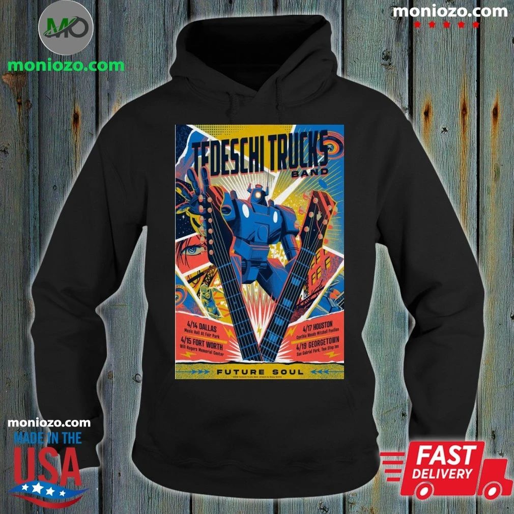 Tedeschi Trucks Band Poster for show in Texas 2026 Shirt Unisex