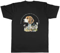 Beagle Mens Pet Dog Lover Guardian Angel Tee Gift Unisex