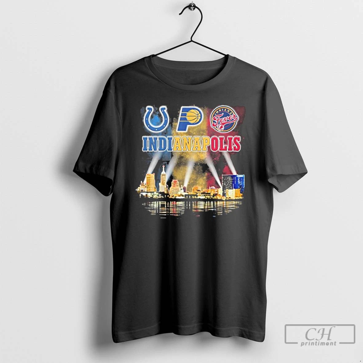 Classic Retro City Of Indianapolis Sports Teams Logo T Shirts Unisex