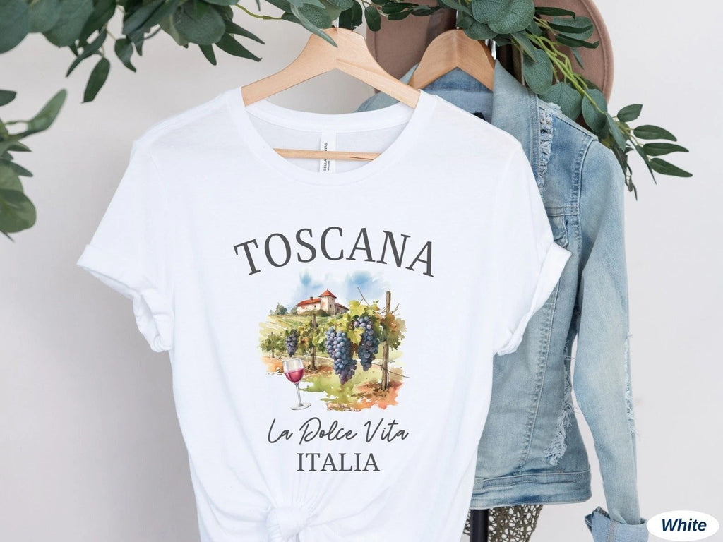 Toscana Italy Travel Gift for Italia Trip Lovers Souvenir Tee Unisex