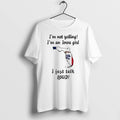 Florida Map Im Not Yelling Im An Iowa Girl I Just Talk Loud Tshirts Sweater Unisex