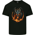 Fantasy Fire Dragon 1 Mens Cotton Tee Top Unisex