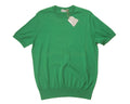 Sartorio Napoli $775 NWT Green Slim Knit 100% Cotton Jersey (52 IT) L Unisex