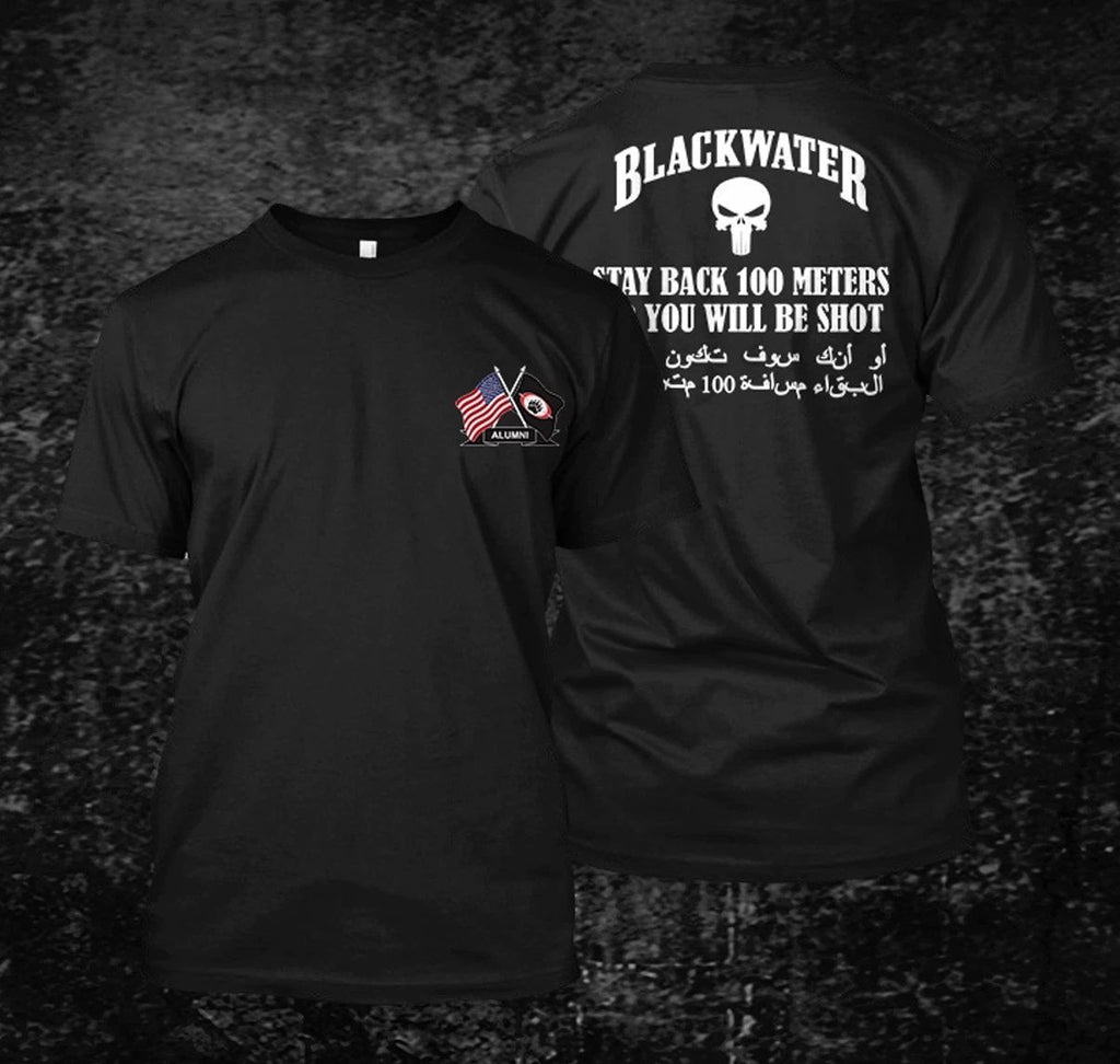 Blackwater Alumni Academi Logo Private Company Army Military Unisex Unisex