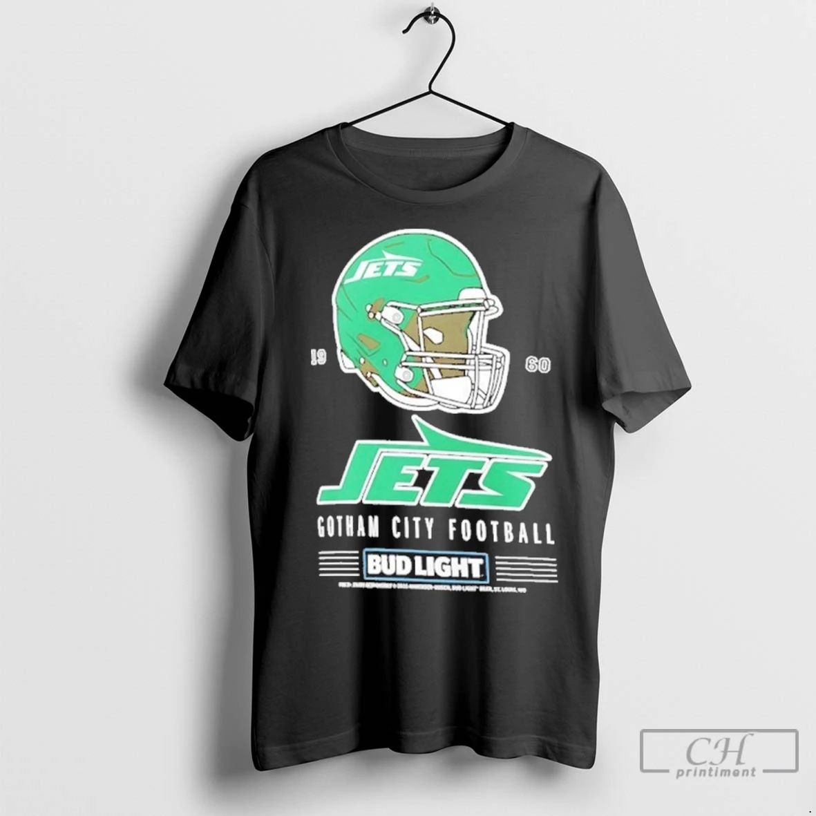 Premium Bud Light X New York Jets Gotham City Football Helmet Unisex