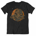 Men's Snowmobiling Shirt - Snowmobiling Astronaut Outer Space Spaceman Unisex