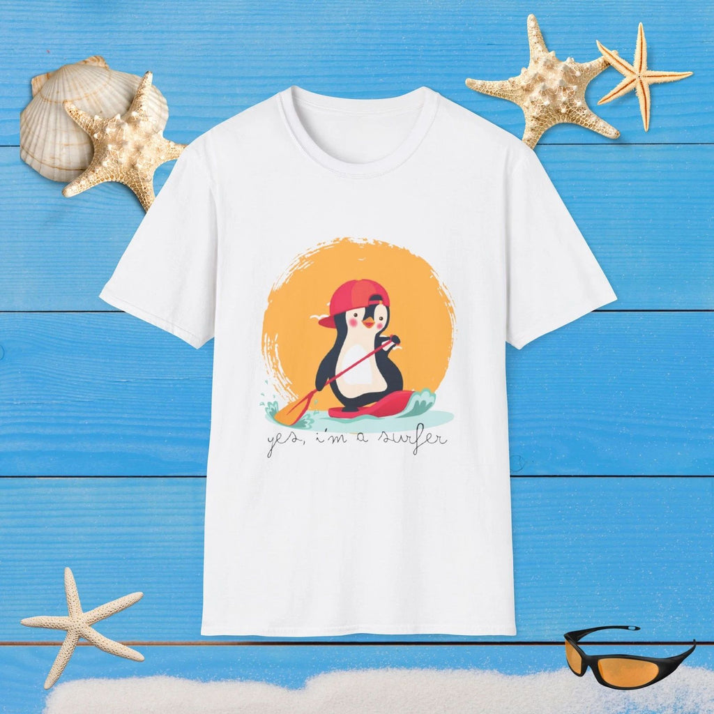 Surfer Vibes , Beach Lover Tee, Ocean Enthusiast Shirt, Surfing Gift Unisex
