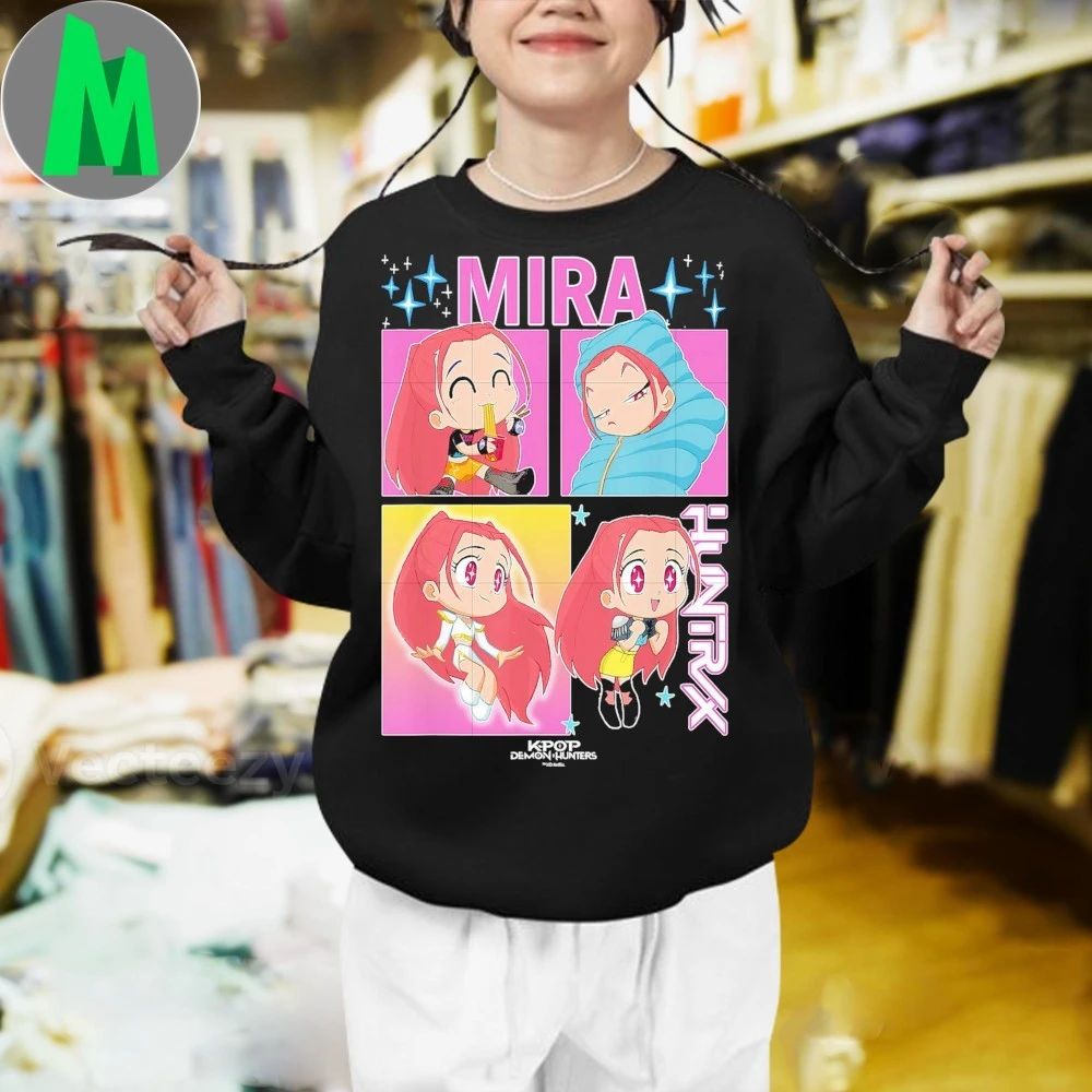 Cute mira cartoon huntrix member mira huntrix shirt Unisex