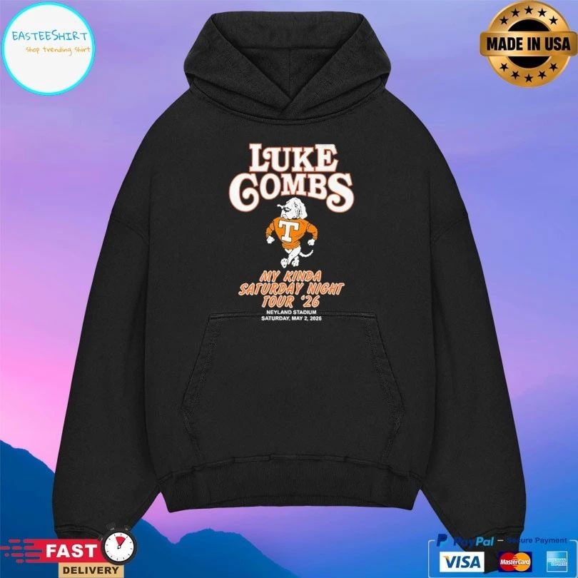 Luke Combs My Kinda Saturday Night Tour 26 Neyland Stadium Saturday May 2 2026 Shirt Unisex