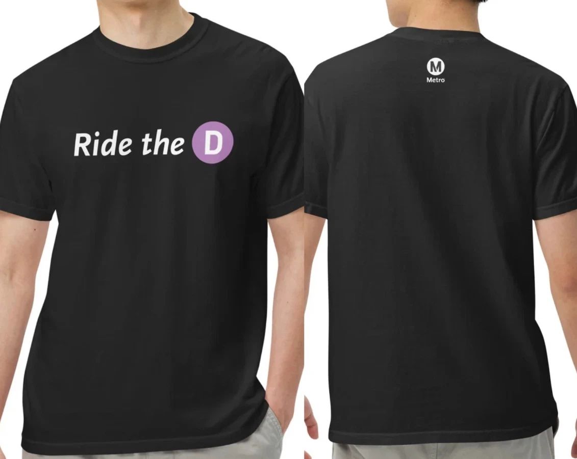 L.A. Metro'S D Line Ride The D Unisex