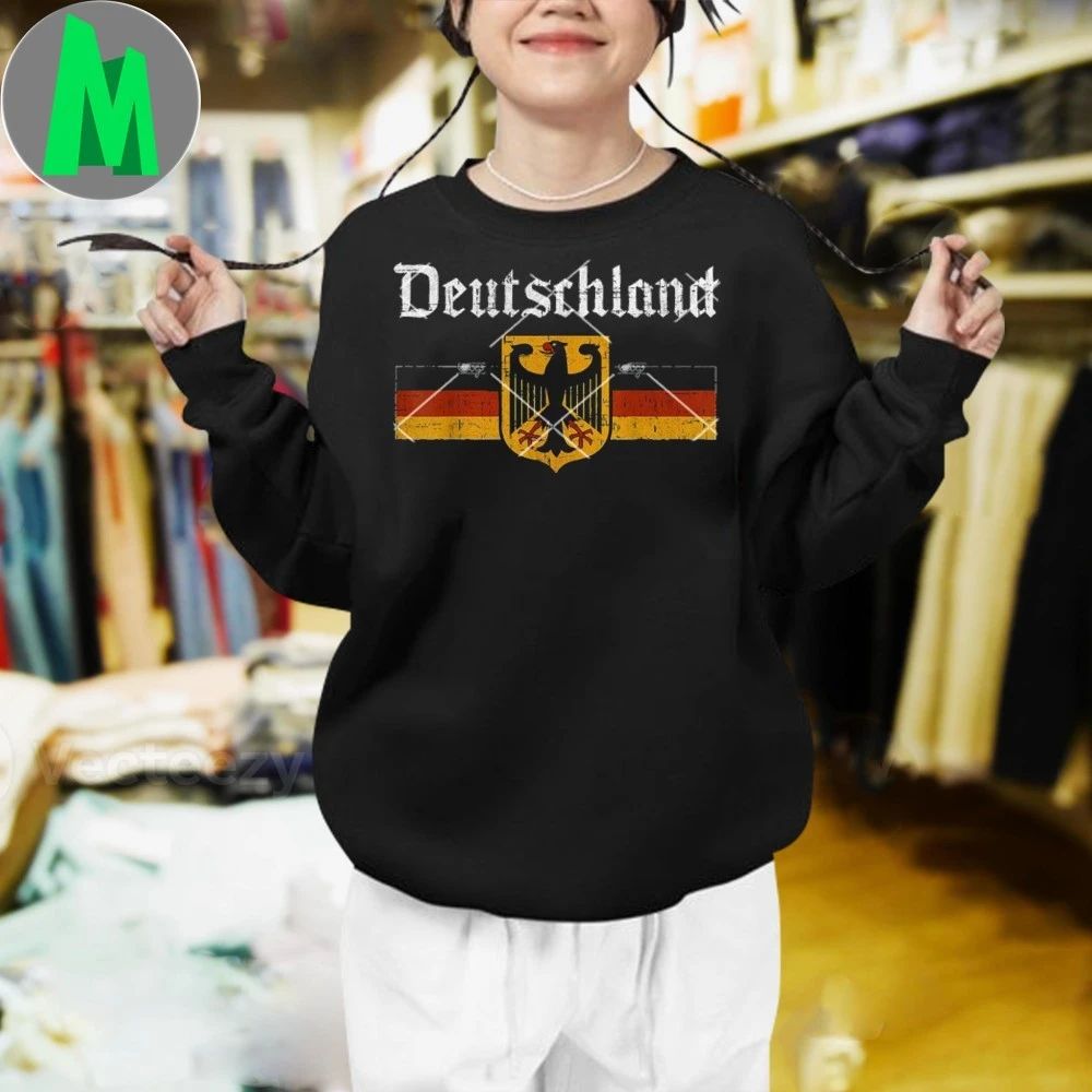 Deutschland Flag Eagle German Heritage Pride Shirt Unisex