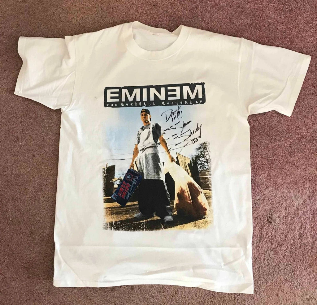 Eminem The Marshall Mathers LP Shirt Classic White Unisex S-5XL 1M0122 Unisex
