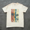 Summer Time Beach Retro Surf Comfort Tee Unisex