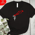 Banksy Butterfly Suicide T Shirt Printed Art Butterflies Girl Unisex Summer Top Unisex
