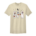 Floral Ghost Shirt, Halloween Ghost Shirt, Flower Ghost Shirt, Cute Ghost Shirt, Unisex