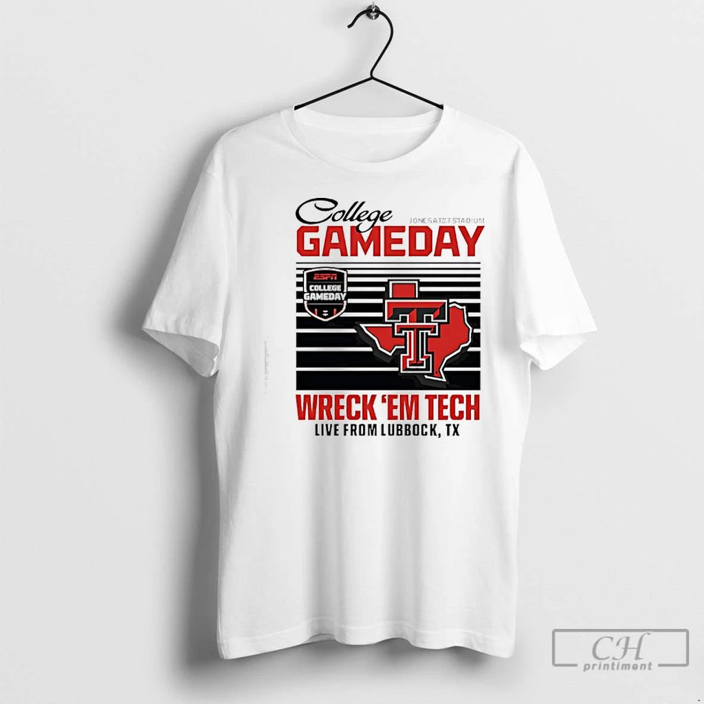 Premium Texas Tech University Espn College Gameday Wreckem Tech Unisex