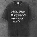 Unisex Motivational Quote Oversized T Shirt Black Grunge Aesthetic S-2XL Unisex