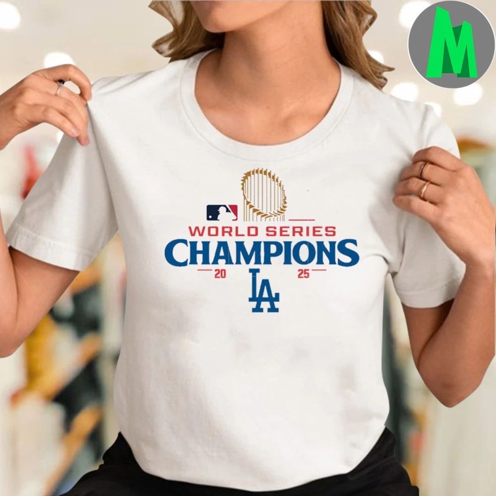 World series champions LA team world champions Logo Unisex