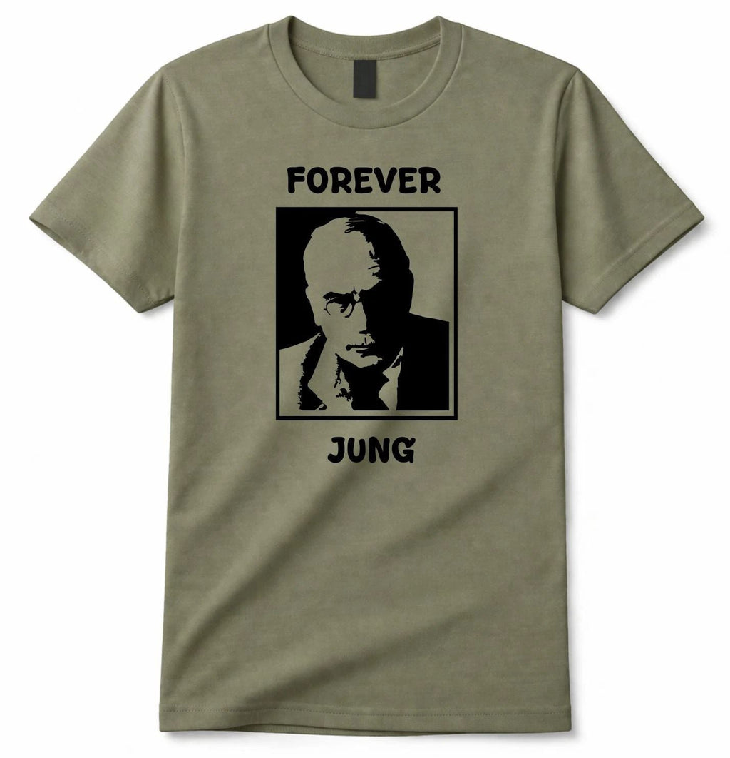 Funny Carl Jung T Shirt Forever Jung Psychology Graphic Tee Gift Unisex Unisex