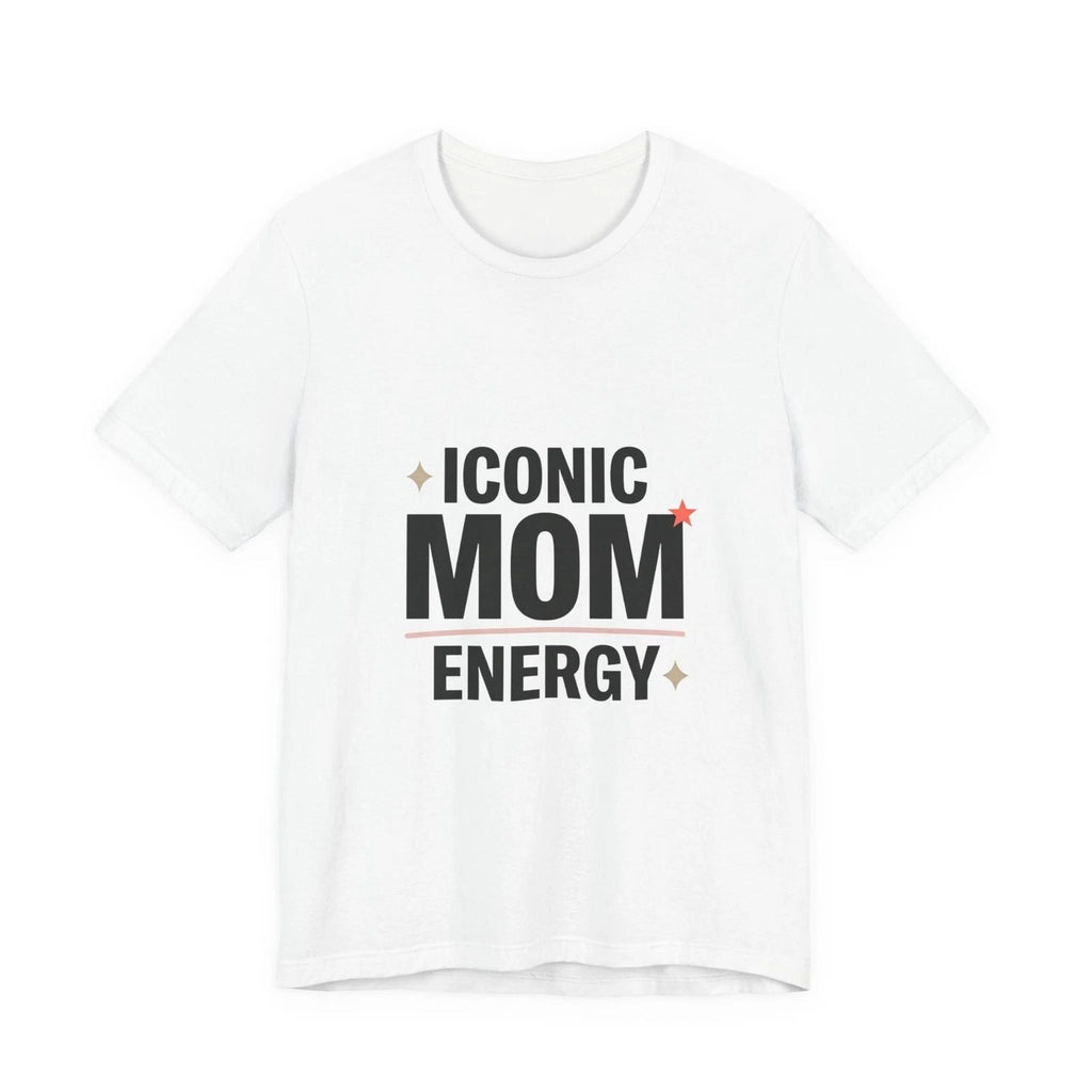 Iconic Mom Energy Tee | minimalist mom shirt, streetwear mom Unisex