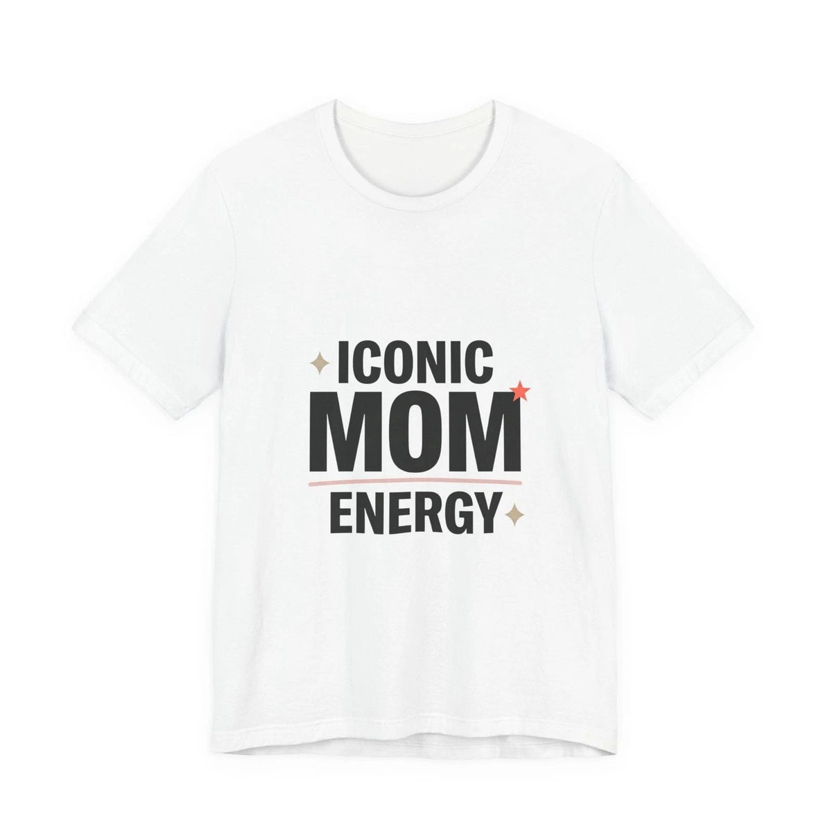 Iconic Mom Energy Tee | minimalist mom shirt, streetwear mom Unisex