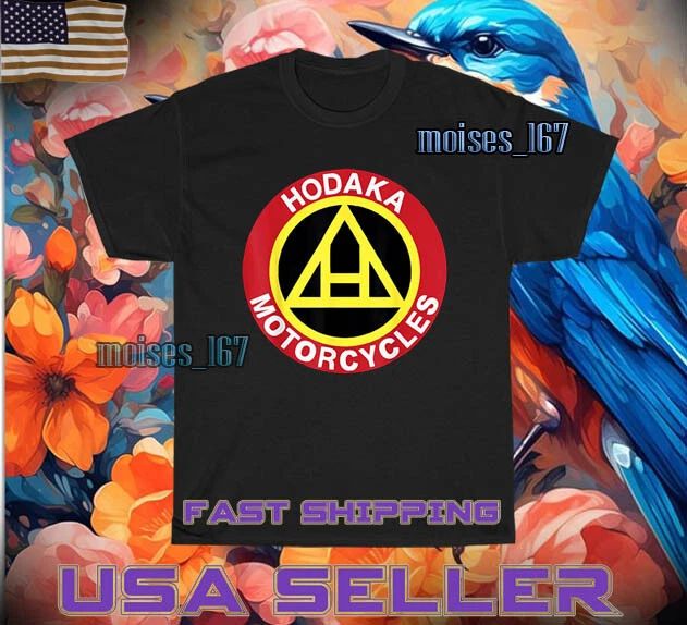 HOT SHIRT PREMIUM HODAKA MOTORCYCLE LOGO UNISEX FUNNY SIZE S - 5XL Unisex