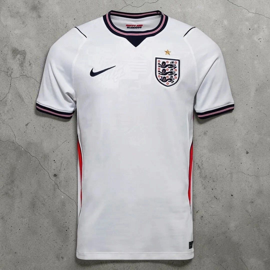 England World Cup Home Shirt 2026 S-4XL Custom Name Unisex