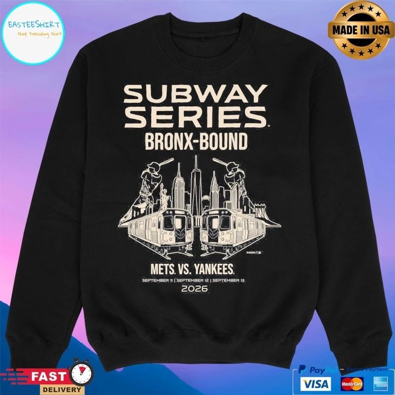 Subway Series Bronx-Bound Mets Vs Yankees September 11 September 12 September 13 2026