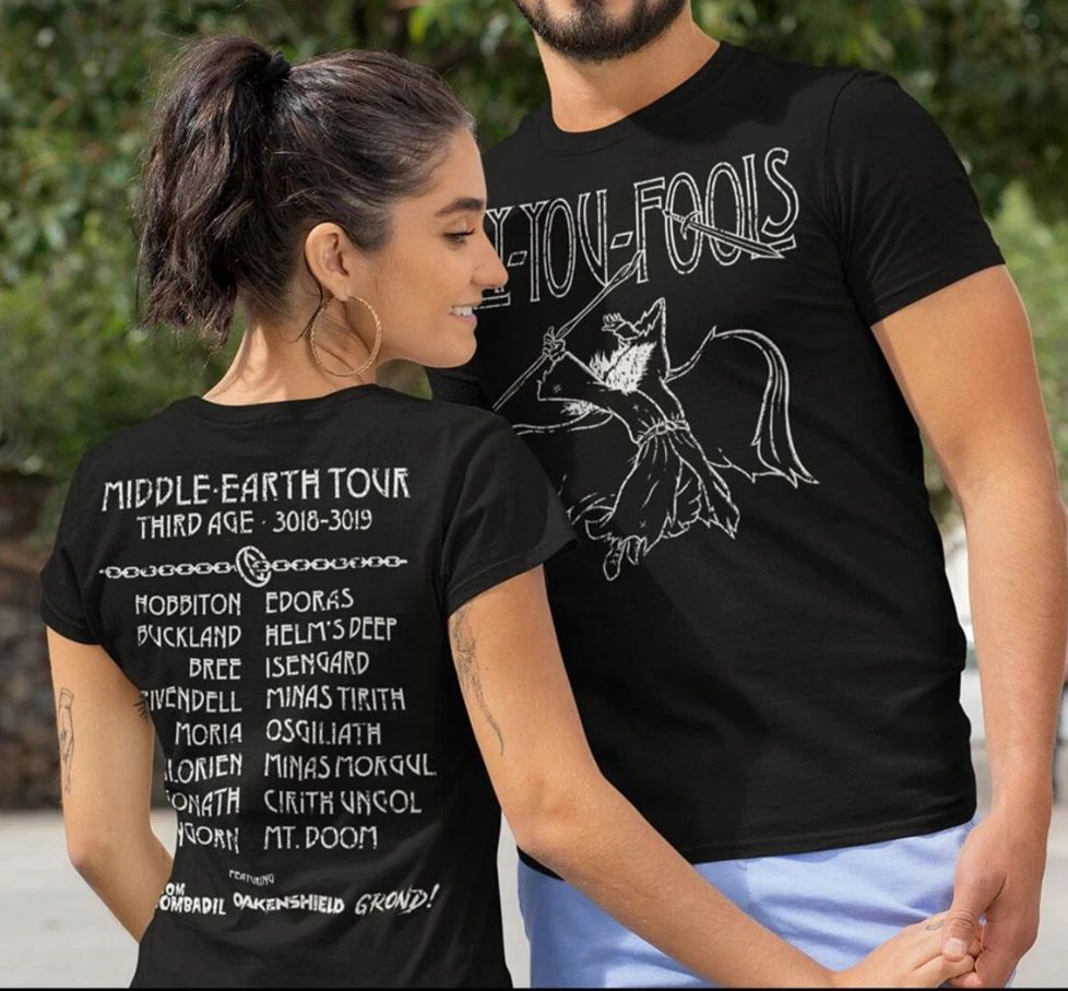 Fly You Fools - Middle Earth Tour | Wizard Long Sleeve Shirt | Sweater Unisex