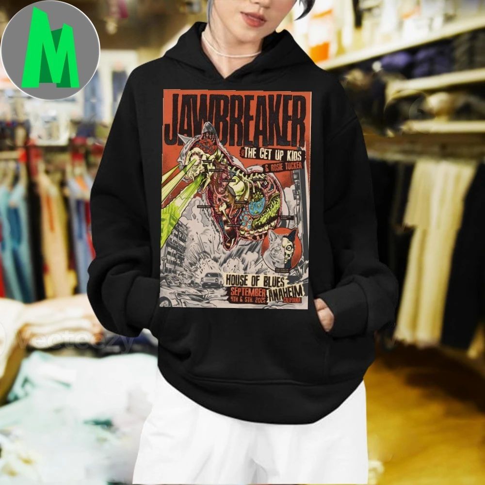 Jawbreaker At House OF Blues Anaheim On Sept 4-5 2025 Poster Shirt Unisex