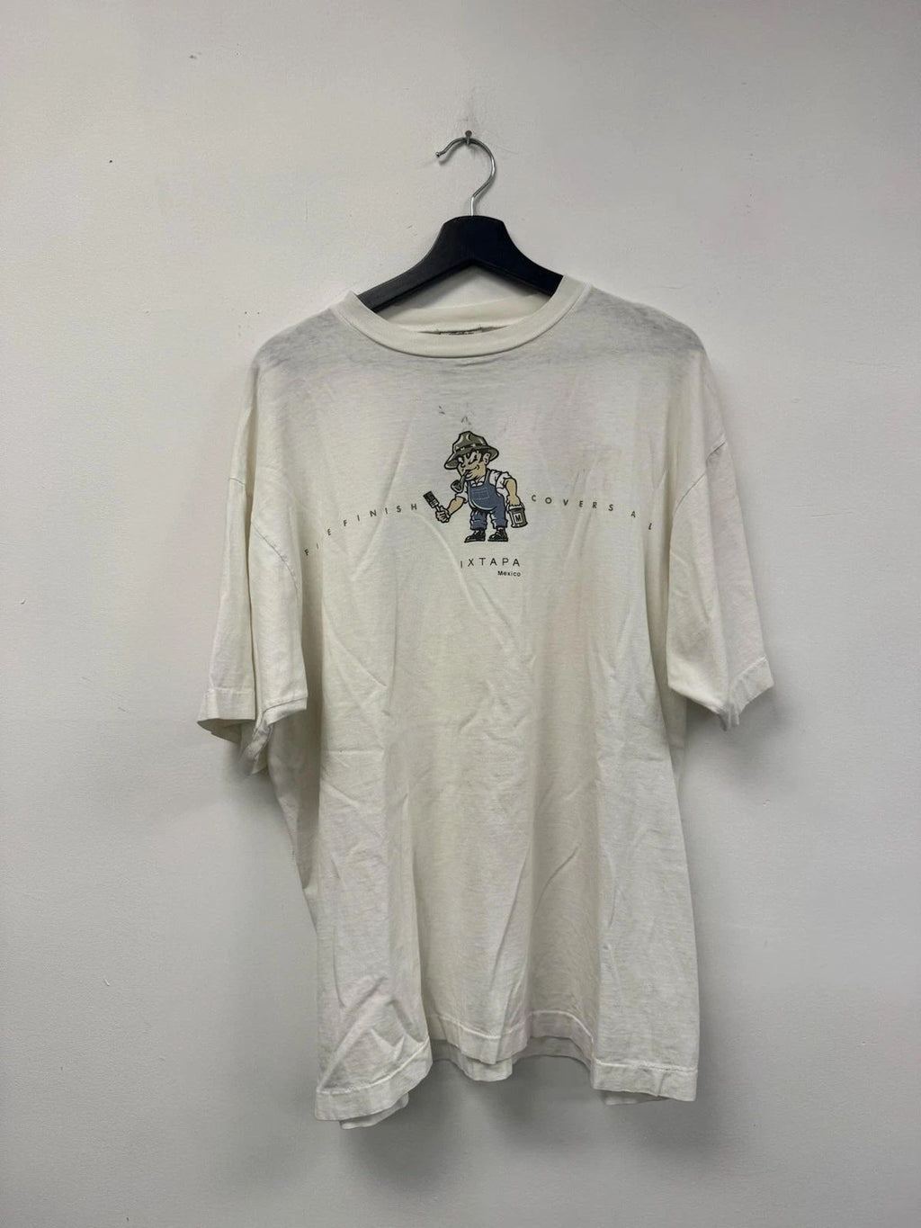 Vintage Mossimo Shirt Mens Large White Limited Edition Ixtapa Mexico Graphic 90s Unisex