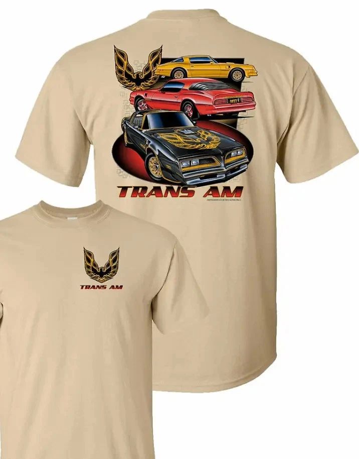 Pontiac Firebird Trans Am , Detailed Muscle Car Design, Perfect for Chevy Unisex
