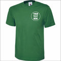 Personalised Custom Classic Uneek UC301 Work wear Casual Tee T Shirt TOP Unisex