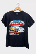 Davey Allison Nascar racing short sleeve black shirt KV26998 Unisex