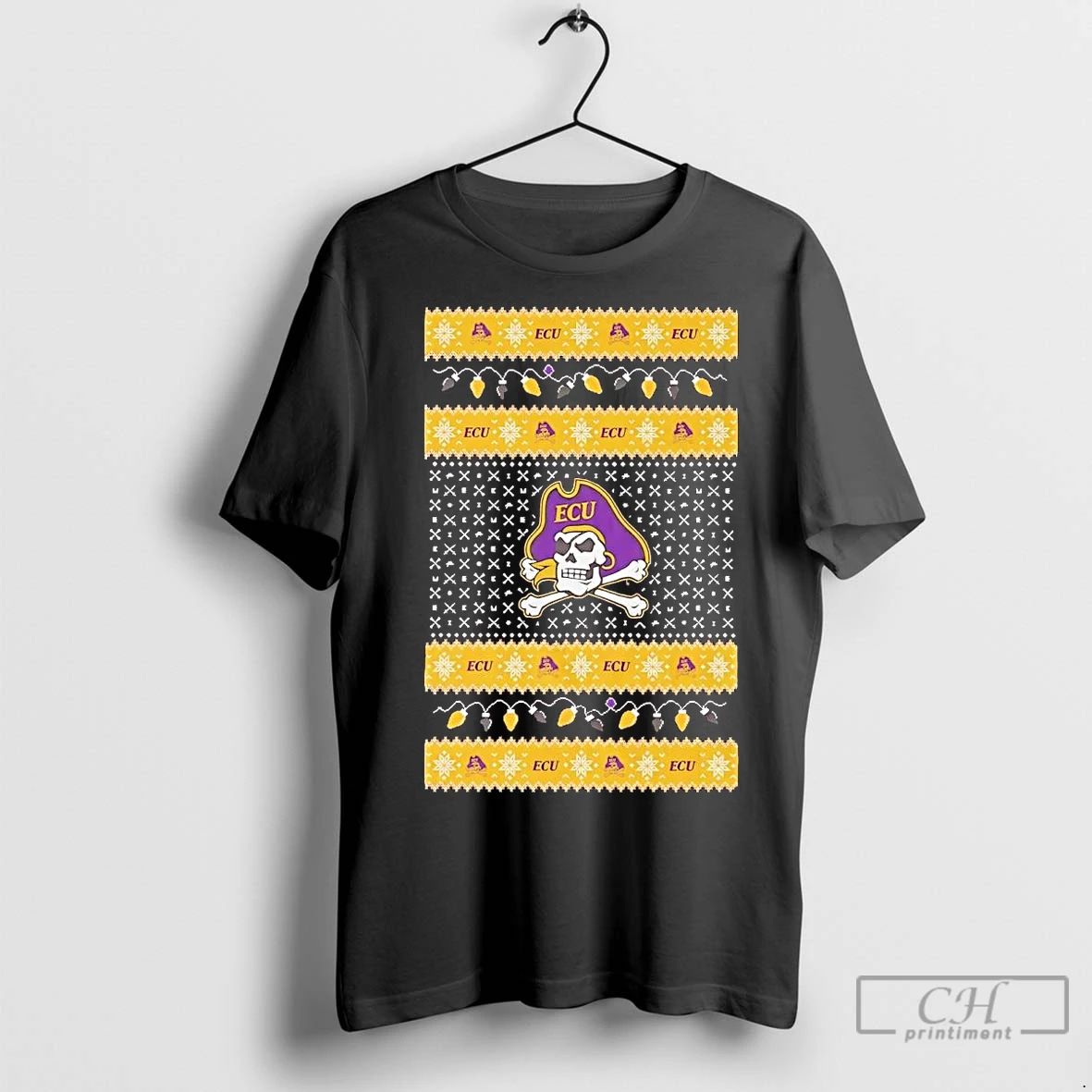 Premium East Carolina Pirates Ugly Christmas Light Unisex