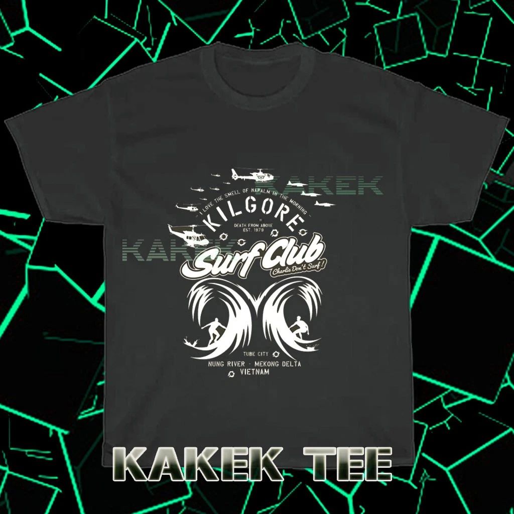 Surf Club Logo American Men's Unisex Funny Size S to 5XL Unisex