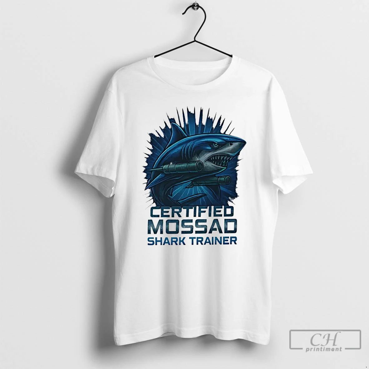 Classic Certified Mossad Shark Trainer T Shirts Unisex
